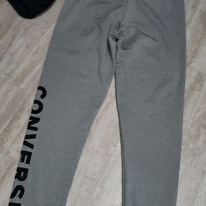 Gray Converse leggings